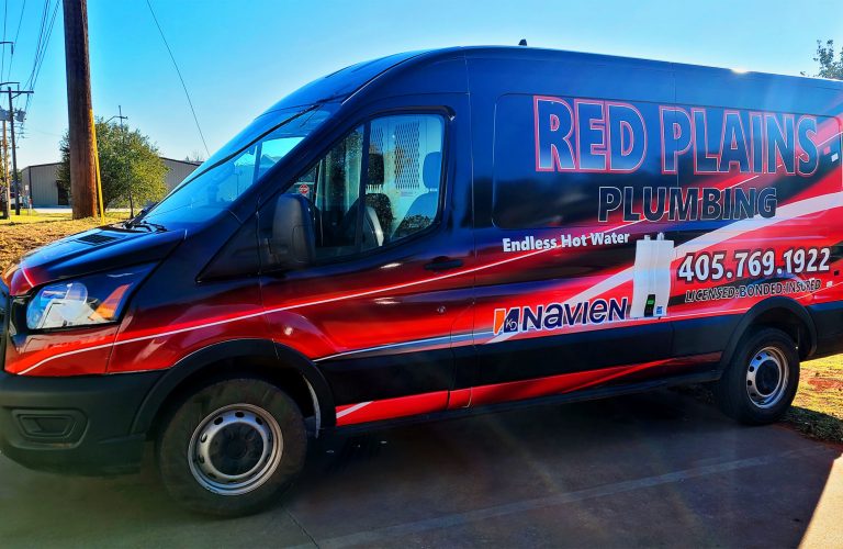 A Fully Wrapped Van for Red Plains Plumbing
