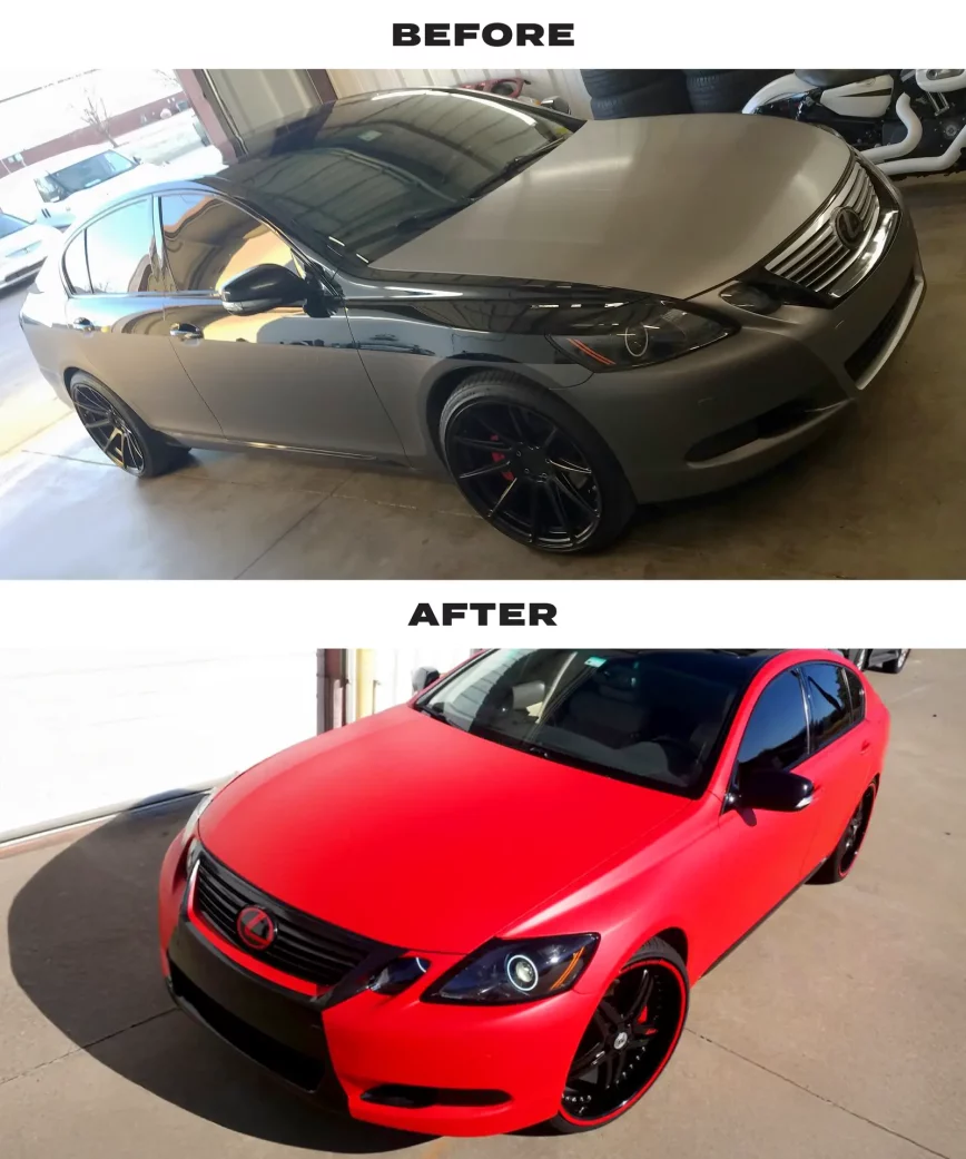 A Full Wrap for a '10 Lexus GS