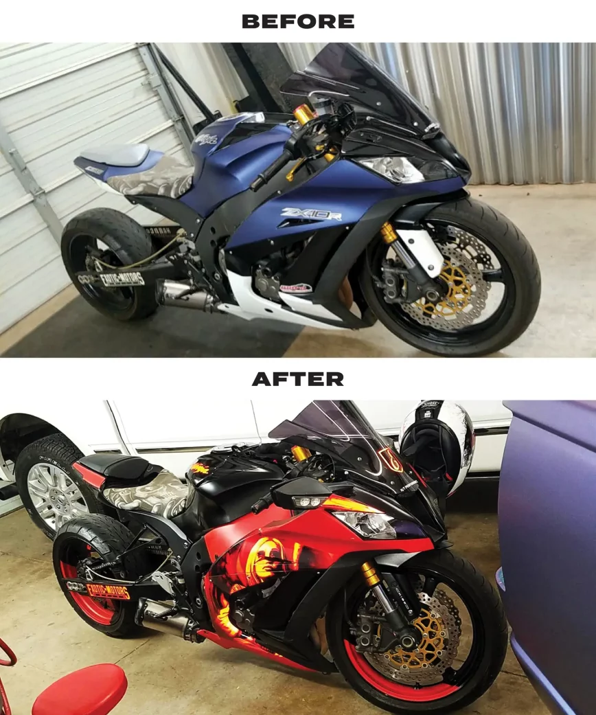 A Full Wrap for an ZX10