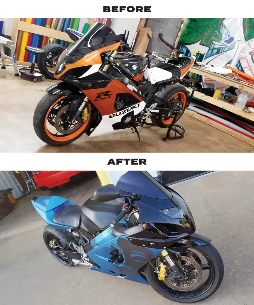 A Full Wrap for an '05 GSXR 750