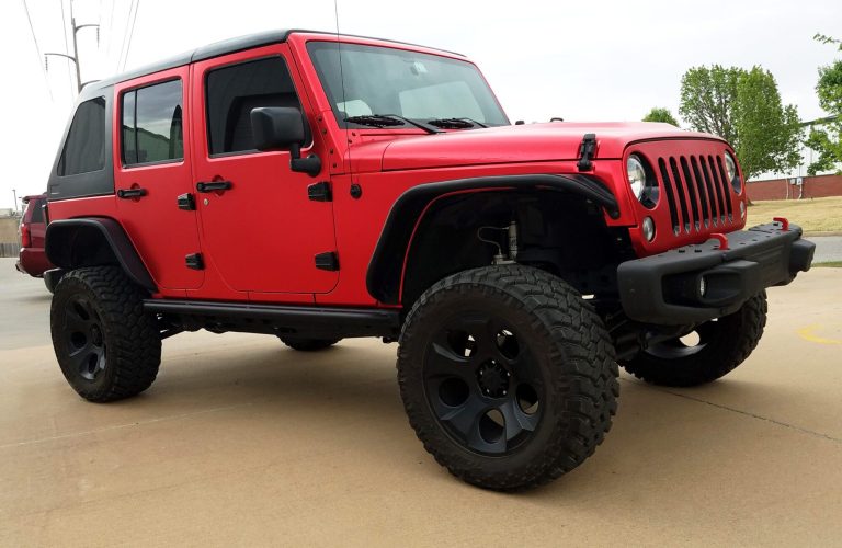 Recolor Wrap for a Jeep by WrapTint