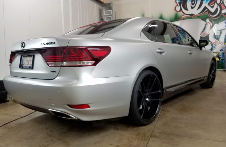 A Full Recolor Vehicle Wrap for a Lexus by WrapTint