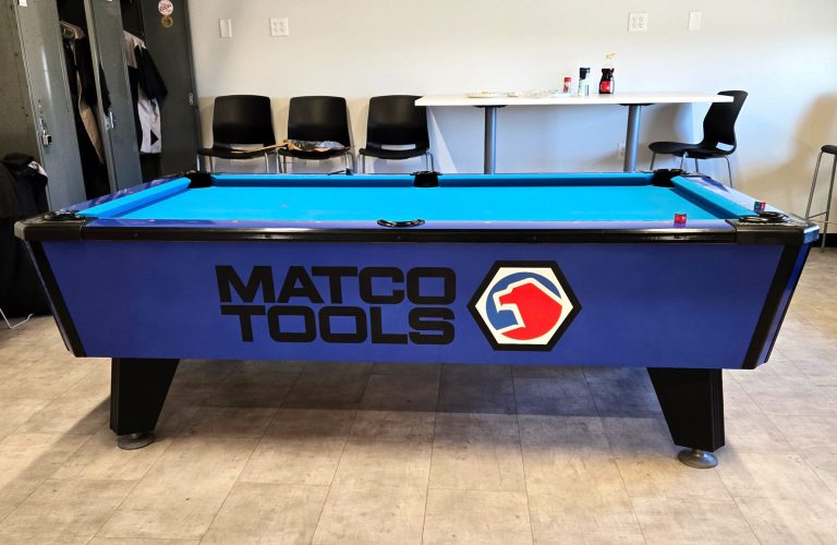 A Pool Table Wrap from WrapTint